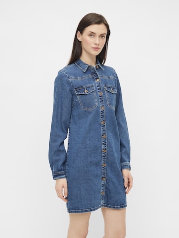 PIECES Shirt Dress 'Perry' in Blue: front