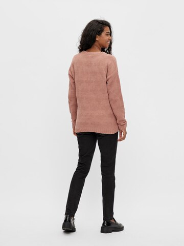 MAMALICIOUS Sweater 'Crush' in Pink