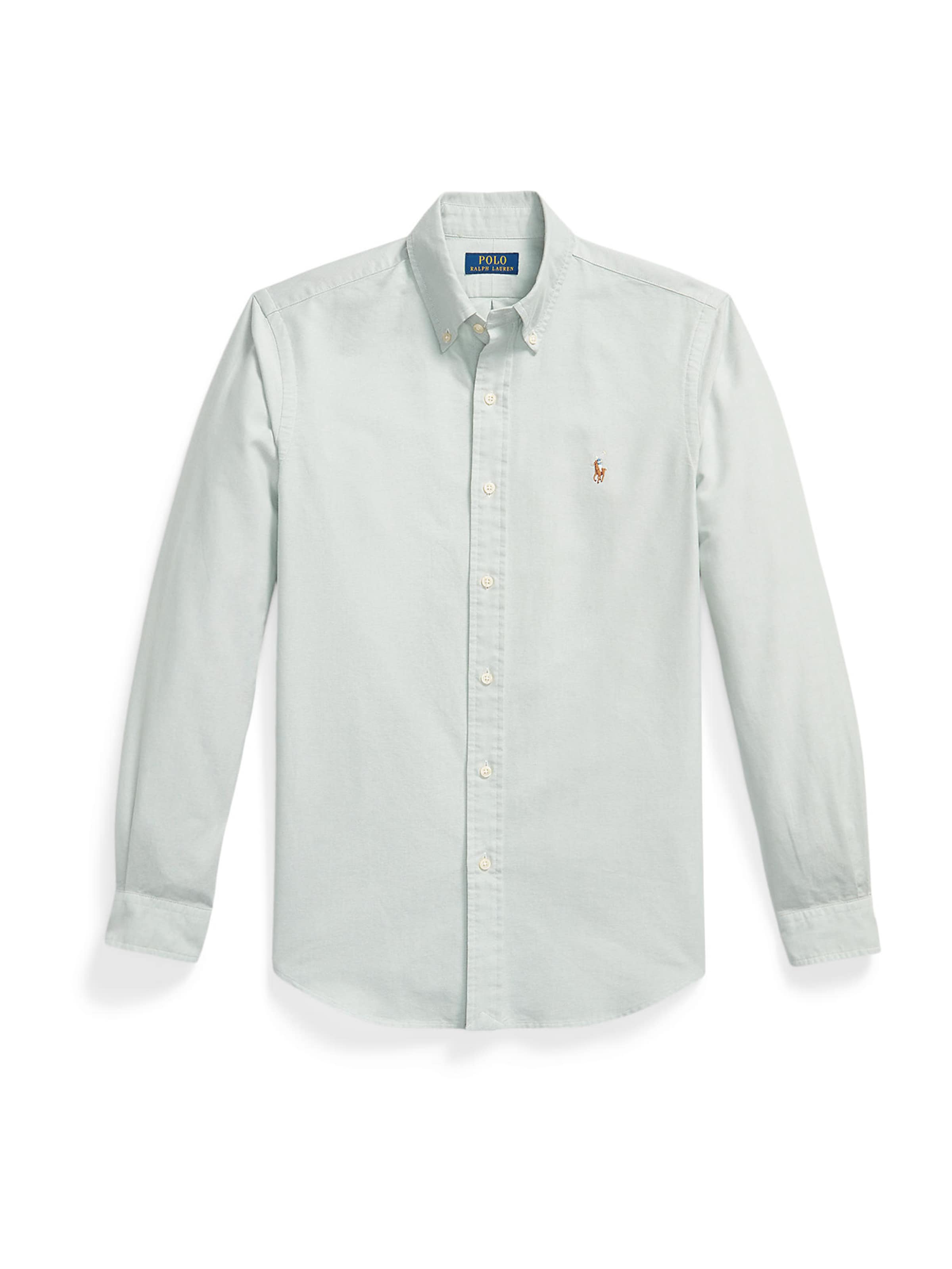 Polo Ralph Lauren Slim fit Πουκάμισο σε πράσινο: μπροστά