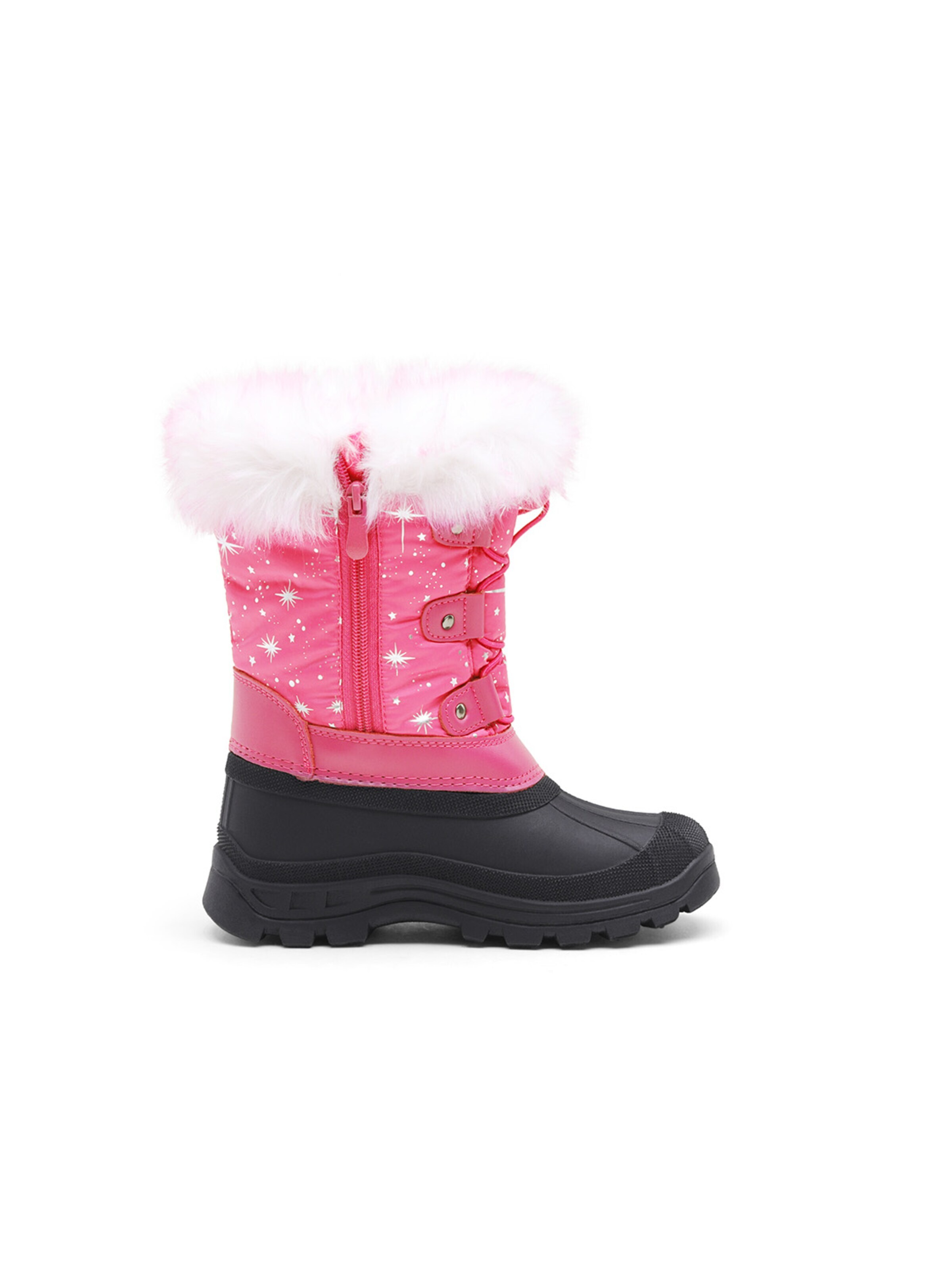 Bottes 'DREAM PAIRS Jungen Mädchen Schneestiefel Fashion Schnürstiefel' Dream Pairs en rose