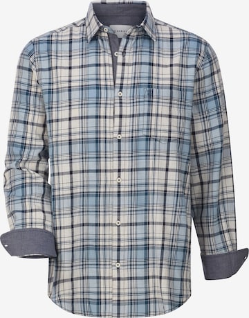 BABISTA Regular Fit Hemd 'Jalor' in Blau: Vorderseite