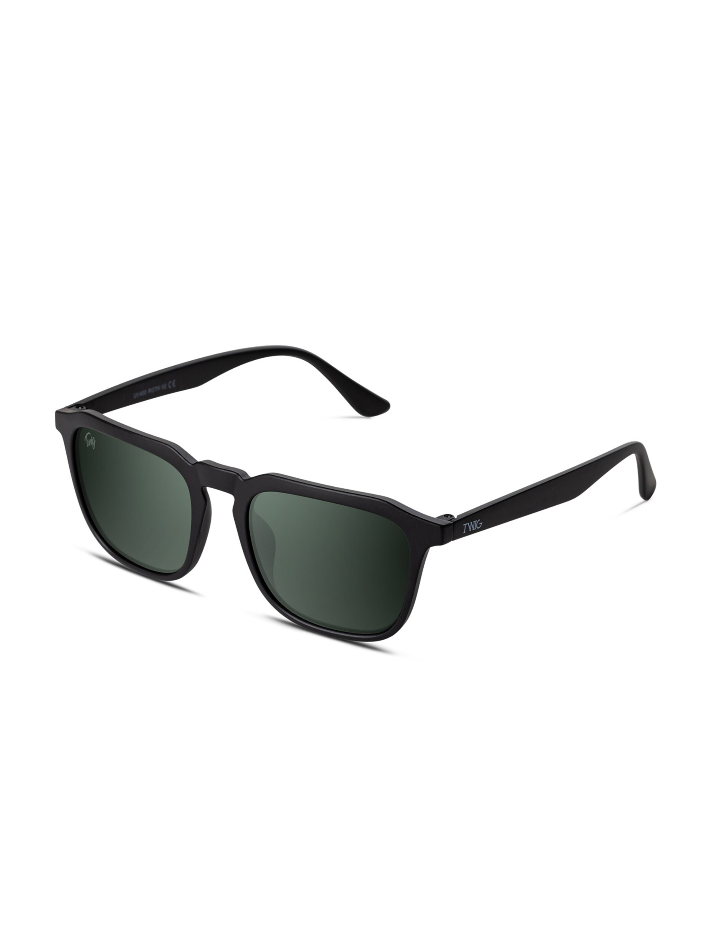 TWIG Concept Milano Sonnenbrille 'Roth'‌‌‌‌‌‌‌‌ in Grün: Vorderseite