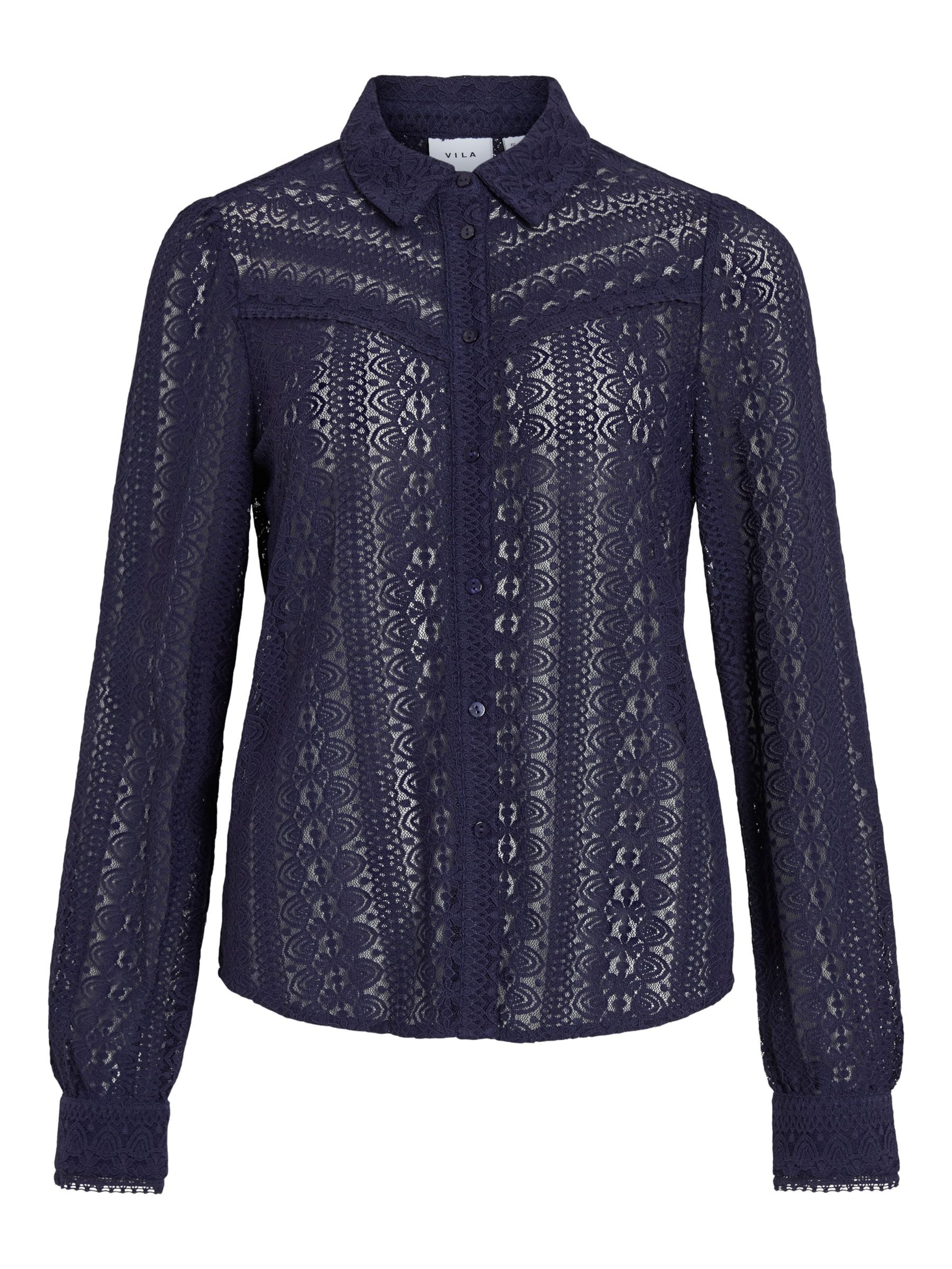 VILA Blouse in Black: front