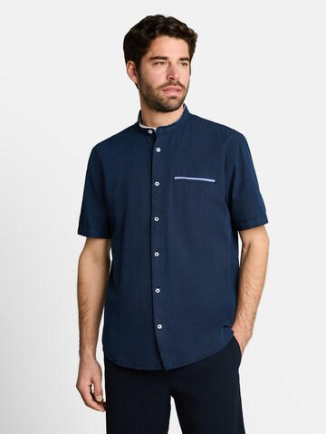 TOM TAILOR Regular Fit Hemd in Blau: Vorderseite