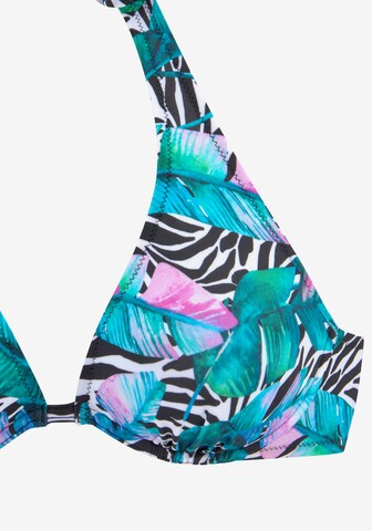 VIVANCE Triangel Bikini in Blauw