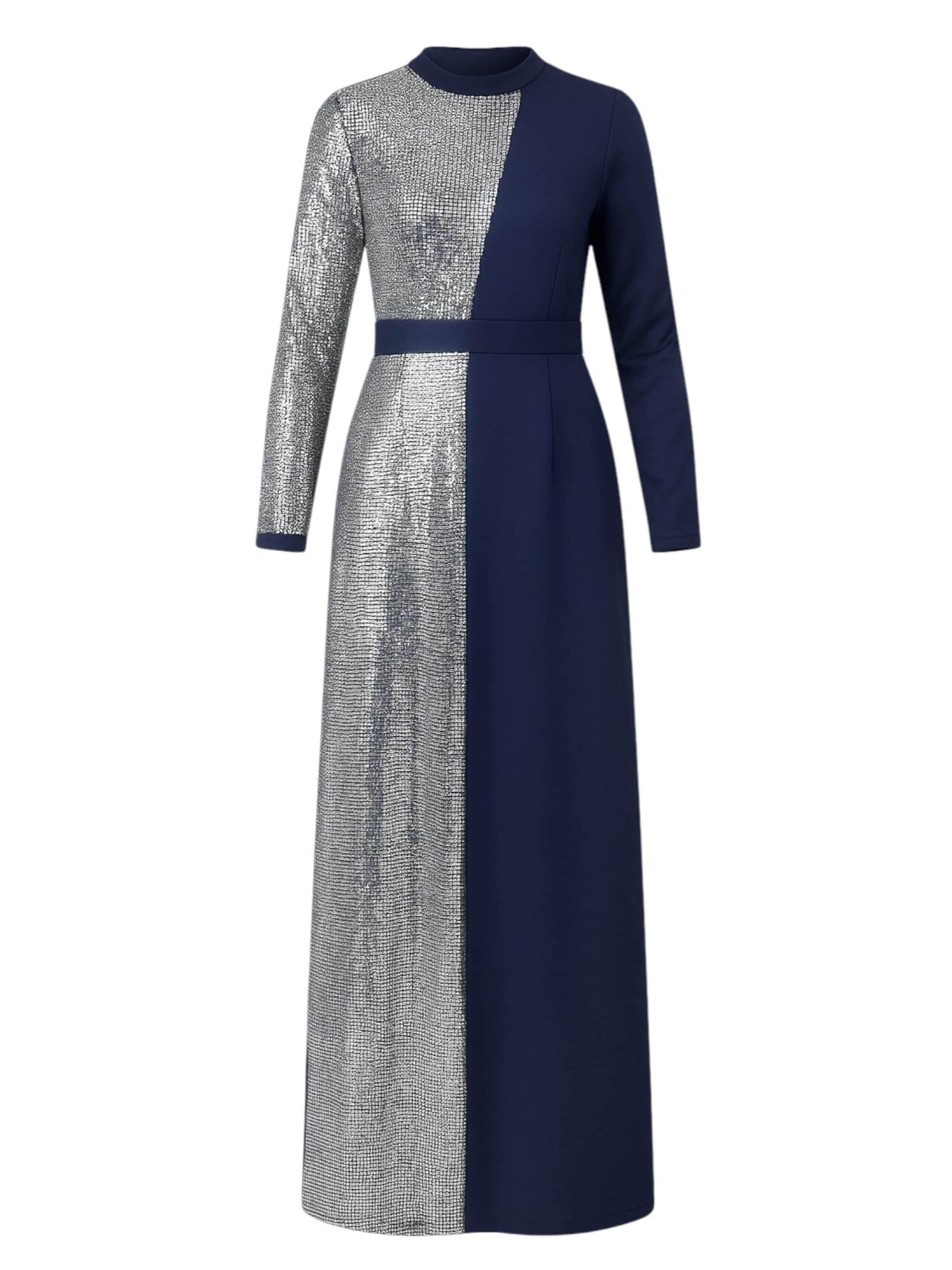 Abito da sera 'Firuze' di fashionshowcase in blu: frontale