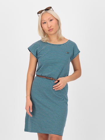 alife & kickin Kleid 'ElliAK Z' in Blau: Vorderseite