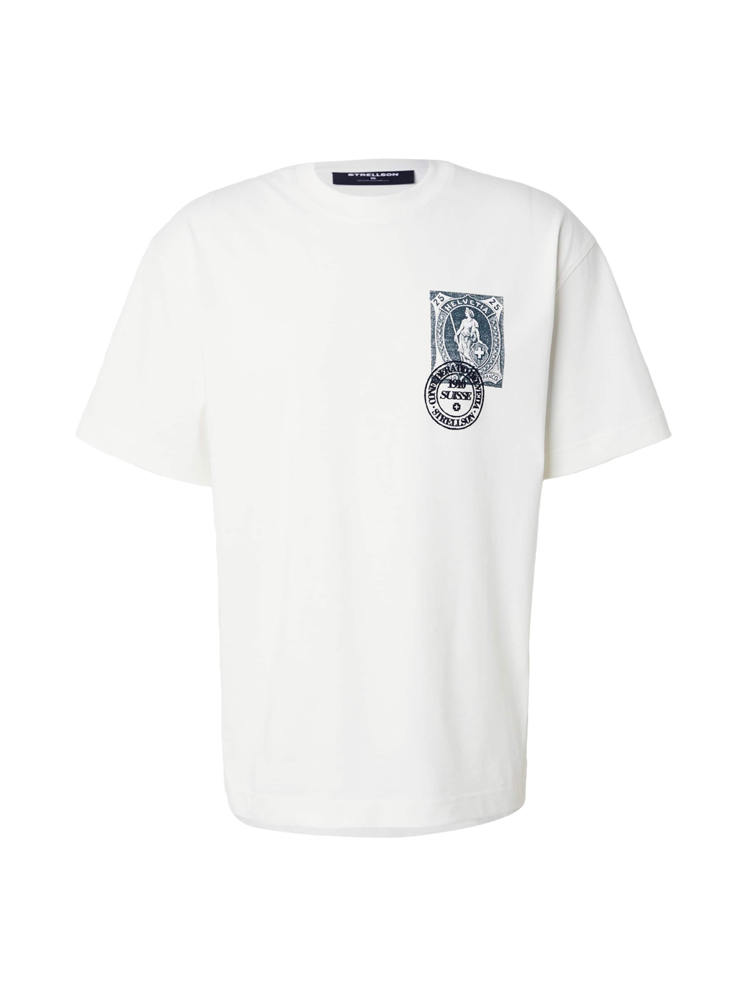 STRELLSON Shirt 'Sten-R' in S in Black / Off white, Item view