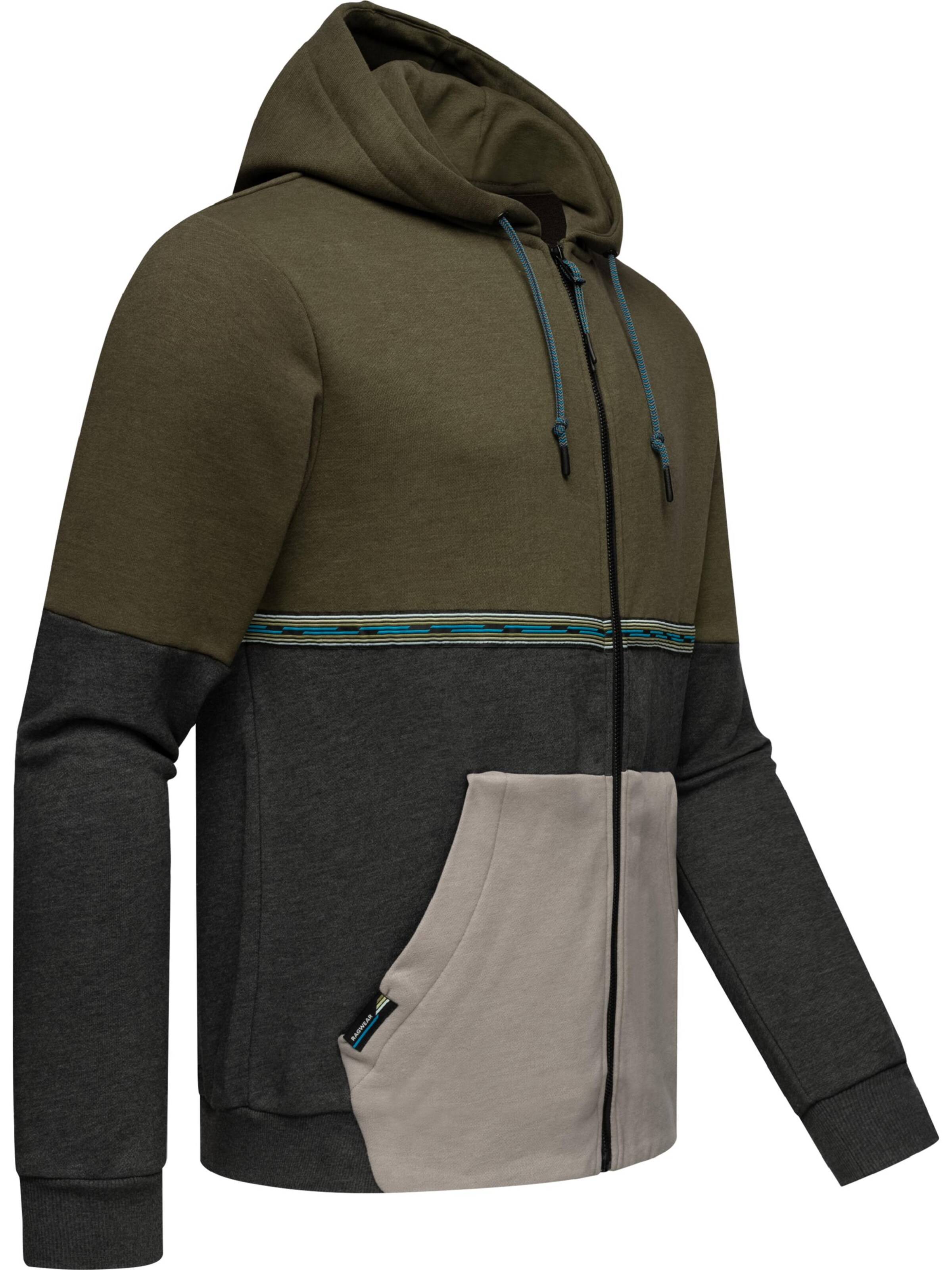 Ragwear Sweat jacket in Green