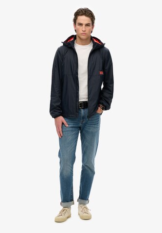 Superdry Tussenparka in Blauw