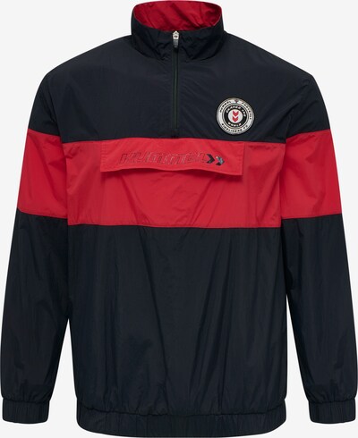 hummel hive Veste de sport 'Jores' en bleu marine / rouge, Vue avec produit