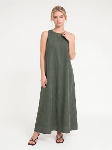 No Matter What Kleid in Grün: Vorderseite