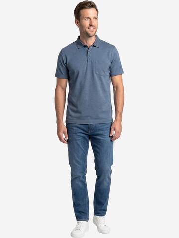 Ragman Shirt 'Basic' in Blue