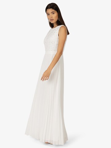 Robe de soirée Kraimod en blanc