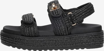 STEVE MADDEN Sandale 'Bigmona' in Schwarz: Vorderseite