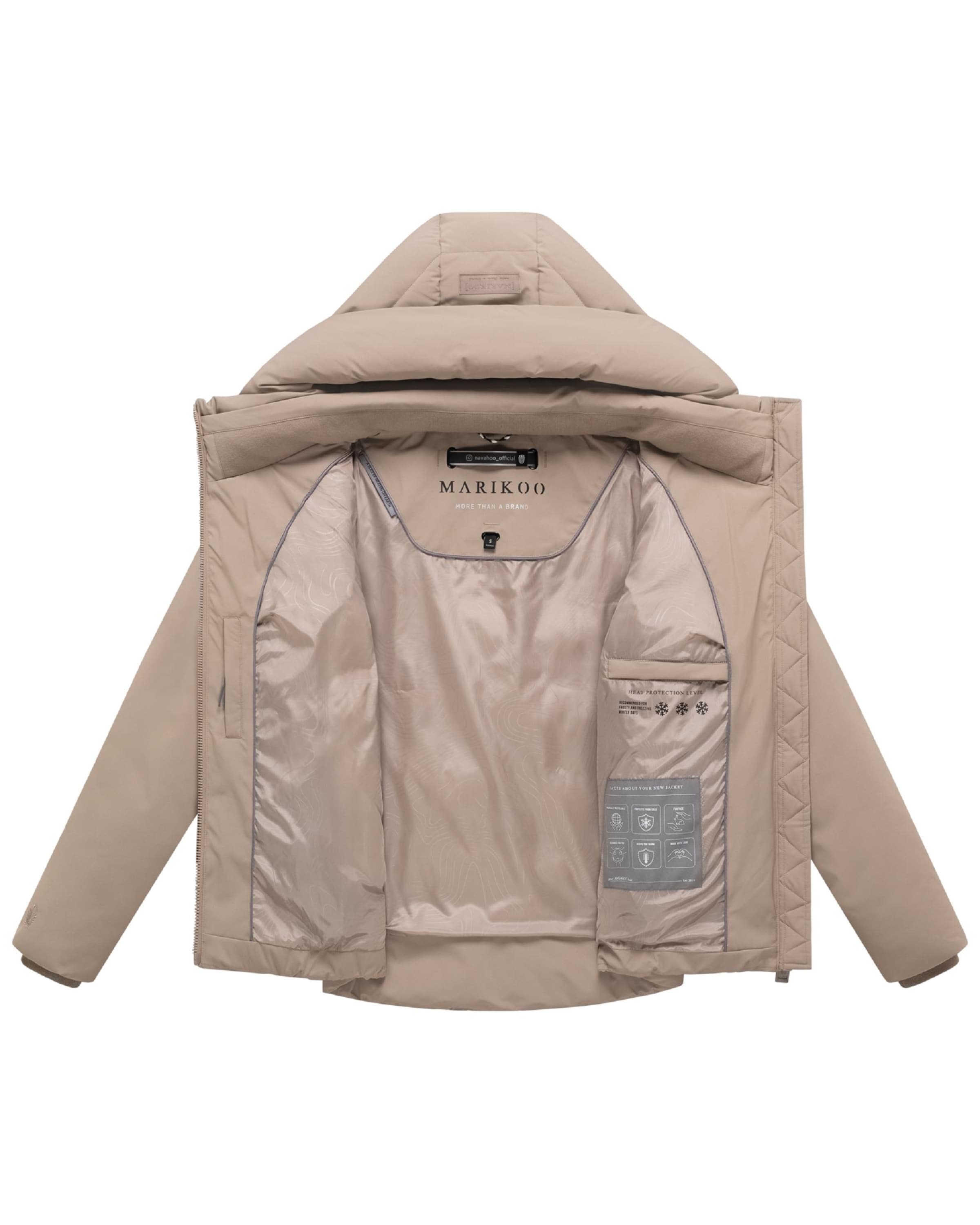 Giacca invernale 'Akiliaa 16' di MARIKOO in beige