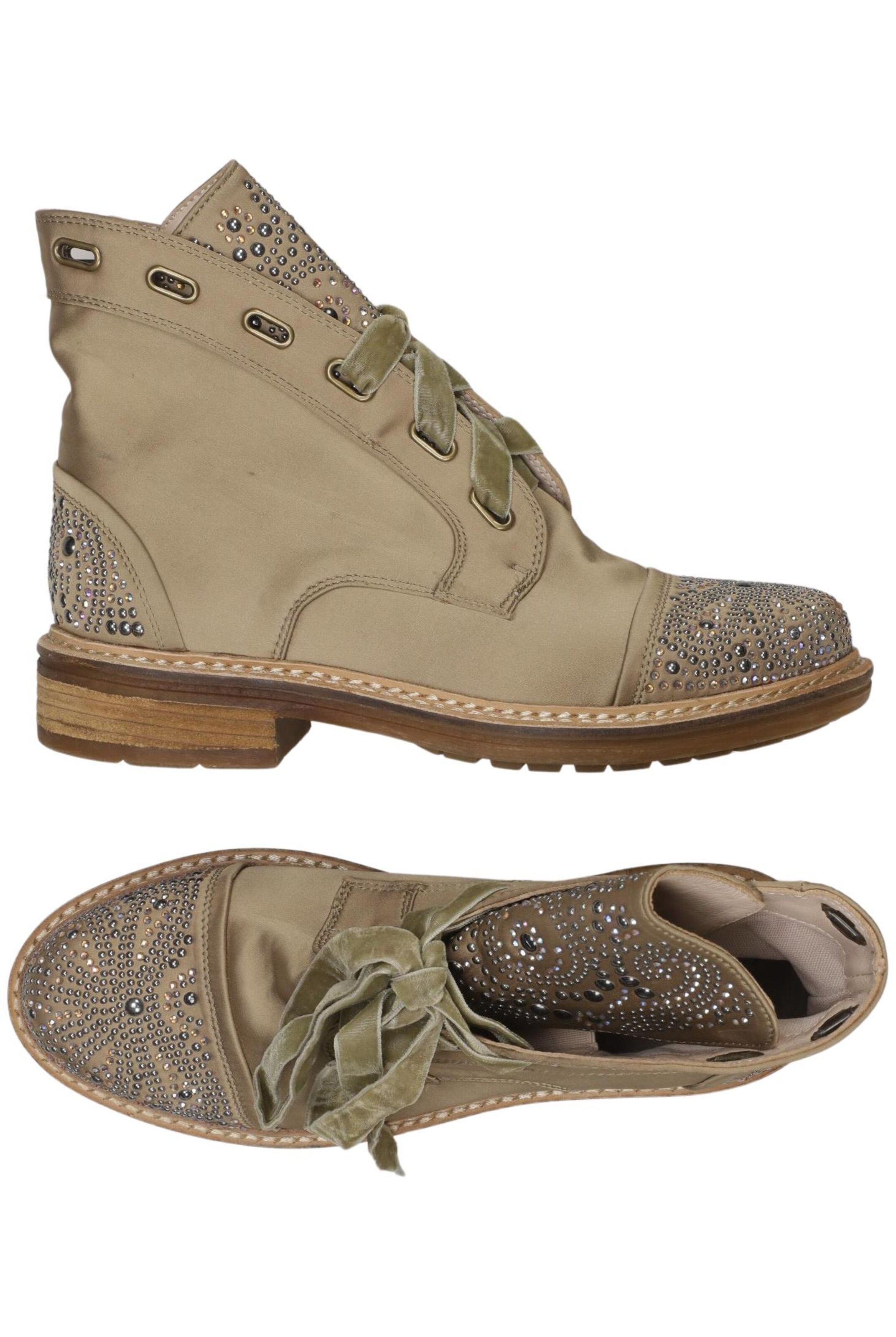 Alma En Pena Dress Boots in 37 in Beige: front