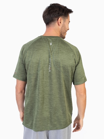 Spyder Функционална тениска в зелено