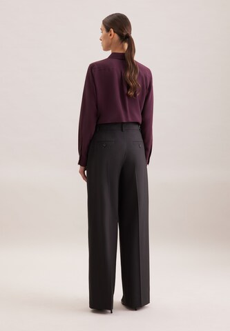 SEIDENSTICKER Regular Hose 'August Drop 252' in Schwarz