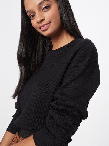 Rut & Circle Sweater 'MEGAN' in Black