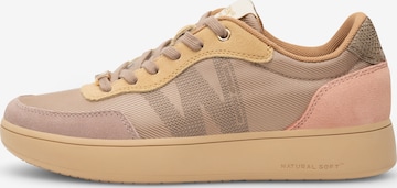 Baskets basses 'Line Sneak' WODEN en rose : devant
