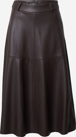 BRUUNS BAZAAR Spódnica 'Imma' w kolorze brązowy: przód