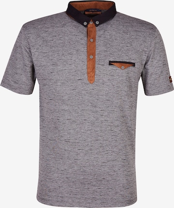 Leif Nelson Shirt in Grey: front