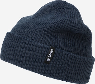 Stance Beanie in Blue: front