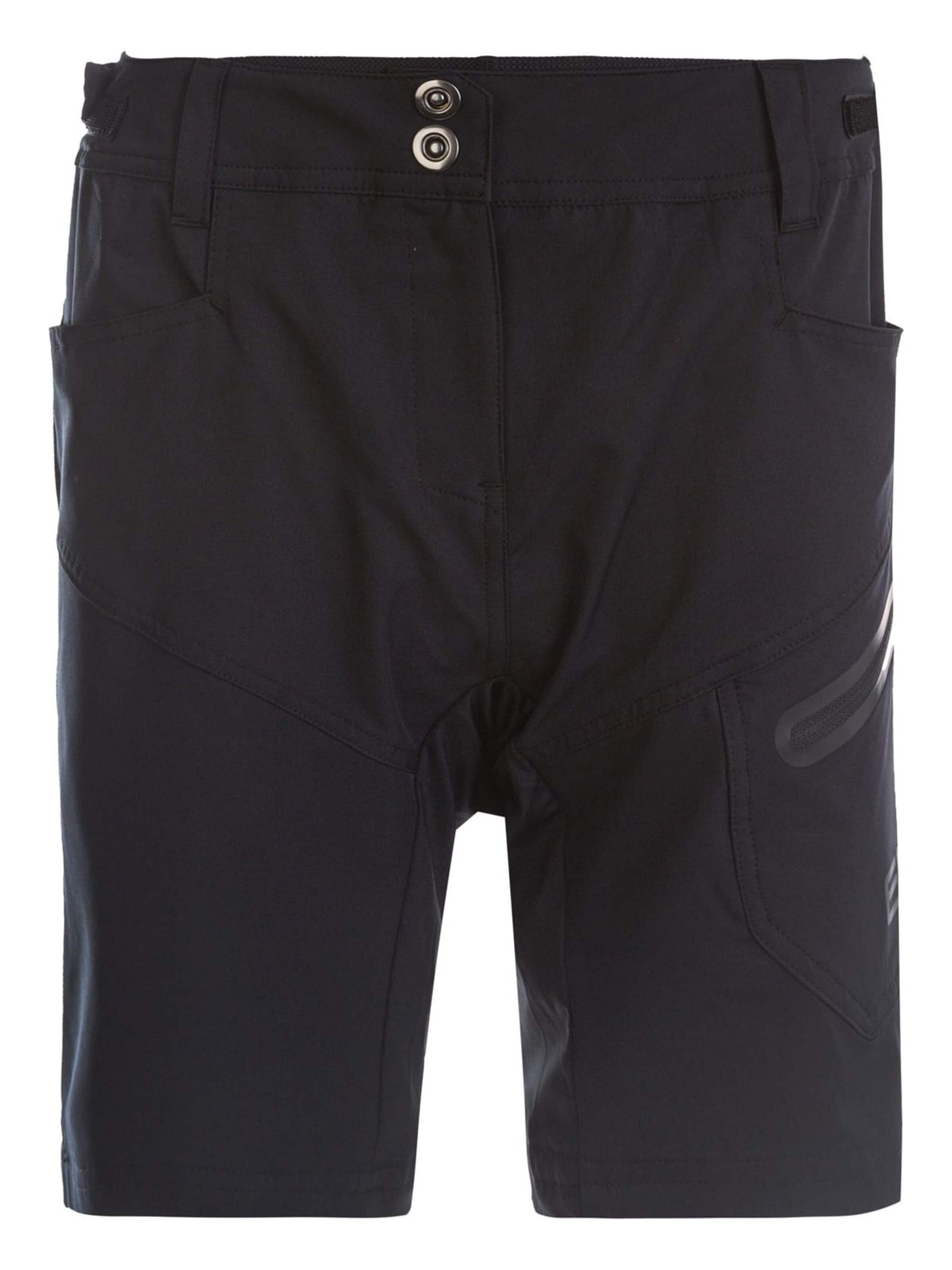 ENDURANCE - regular Pantalón deportivo 'Jamilla' en negro: frente