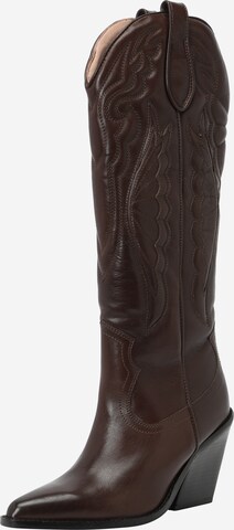 BRONX Cowboy Boots 'New Kole' in Brown: front