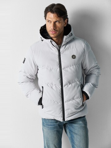 Veste d’hiver KOROSHI en gris : devant