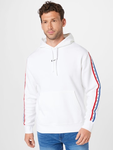 Nike Sportswear Sweatshirt in White: front