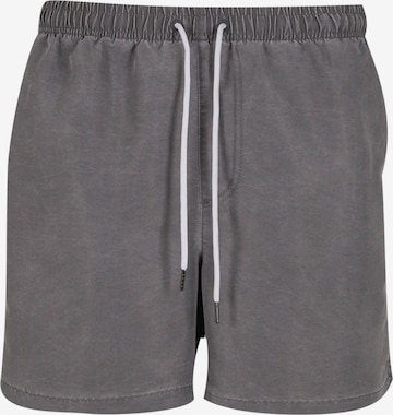 Urban Classics Badeshorts in Grau: Vorderseite