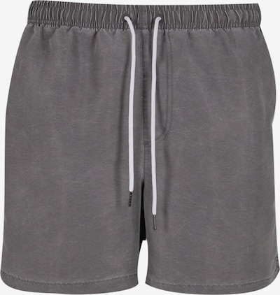 Urban Classics Shorts de bain en gris foncé, Vue avec produit
