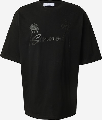 Marškinėliai 'Brian' iš Sinned x ABOUT YOU, spalva – juoda, Prekių apžvalga