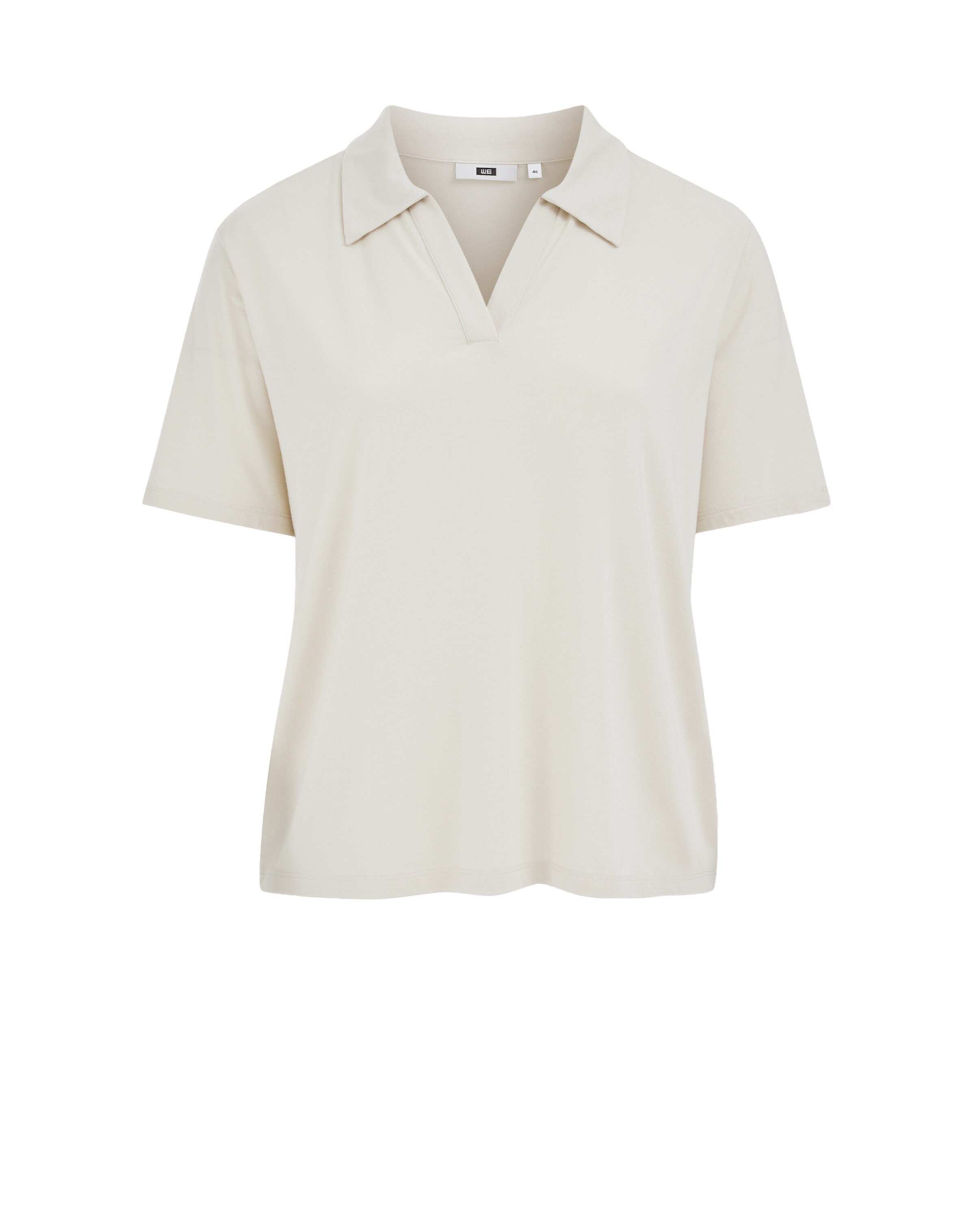 WE Fashion Tričko – béžová: přední strana