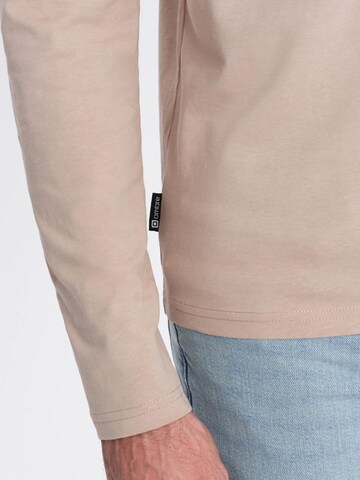 T-Shirt Ombre en beige