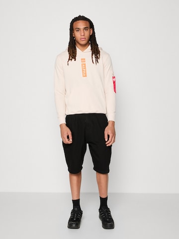 ALPHA INDUSTRIES Loosefit Cargobyxa 'Aircraft' i svart