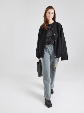 s.Oliver Blouse in Zwart