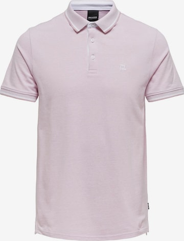 Only & Sons Shirt 'Fletcher' in Pink: front