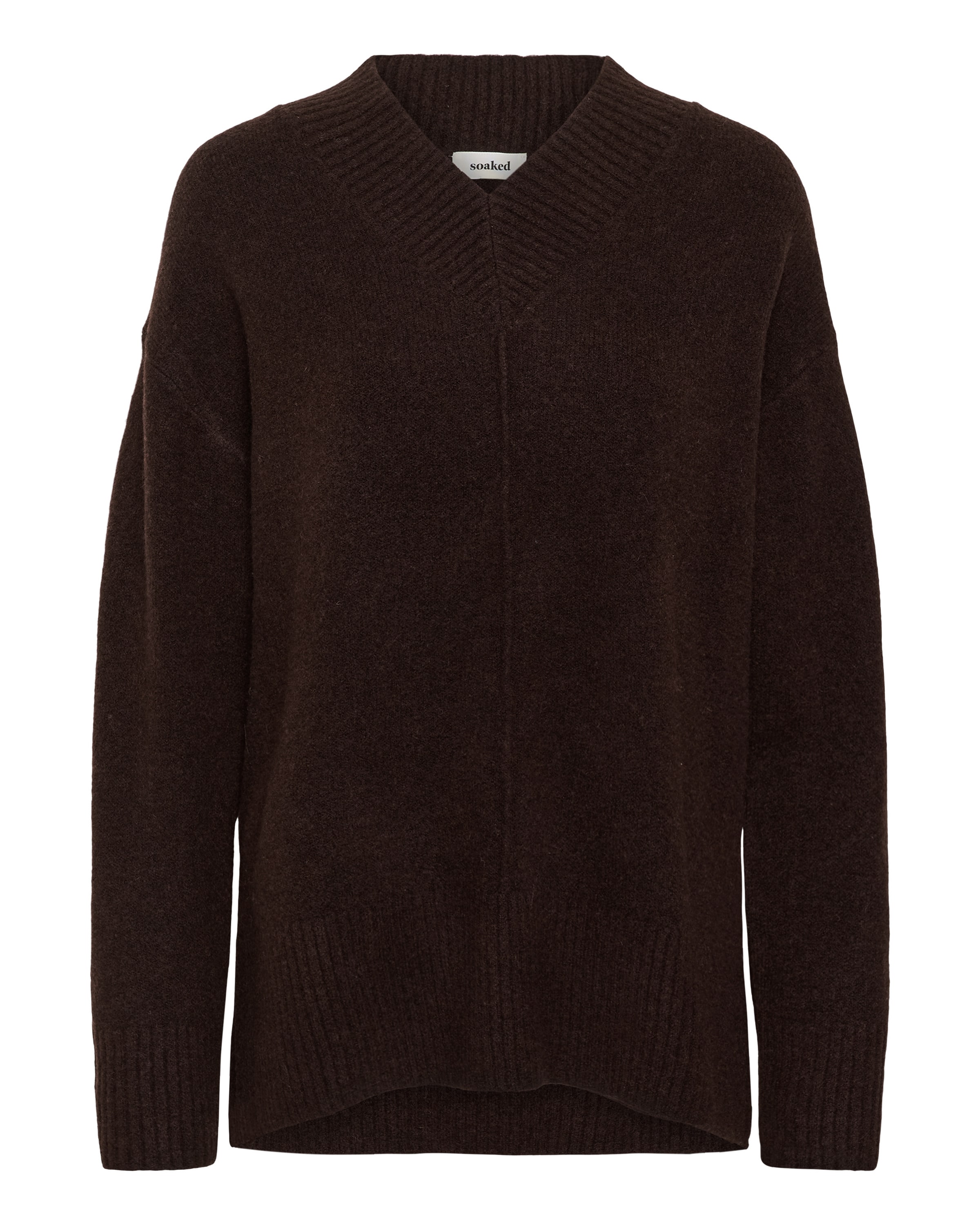 SOAKED IN LUXURY - Jersey 'Bean' en lila: frente