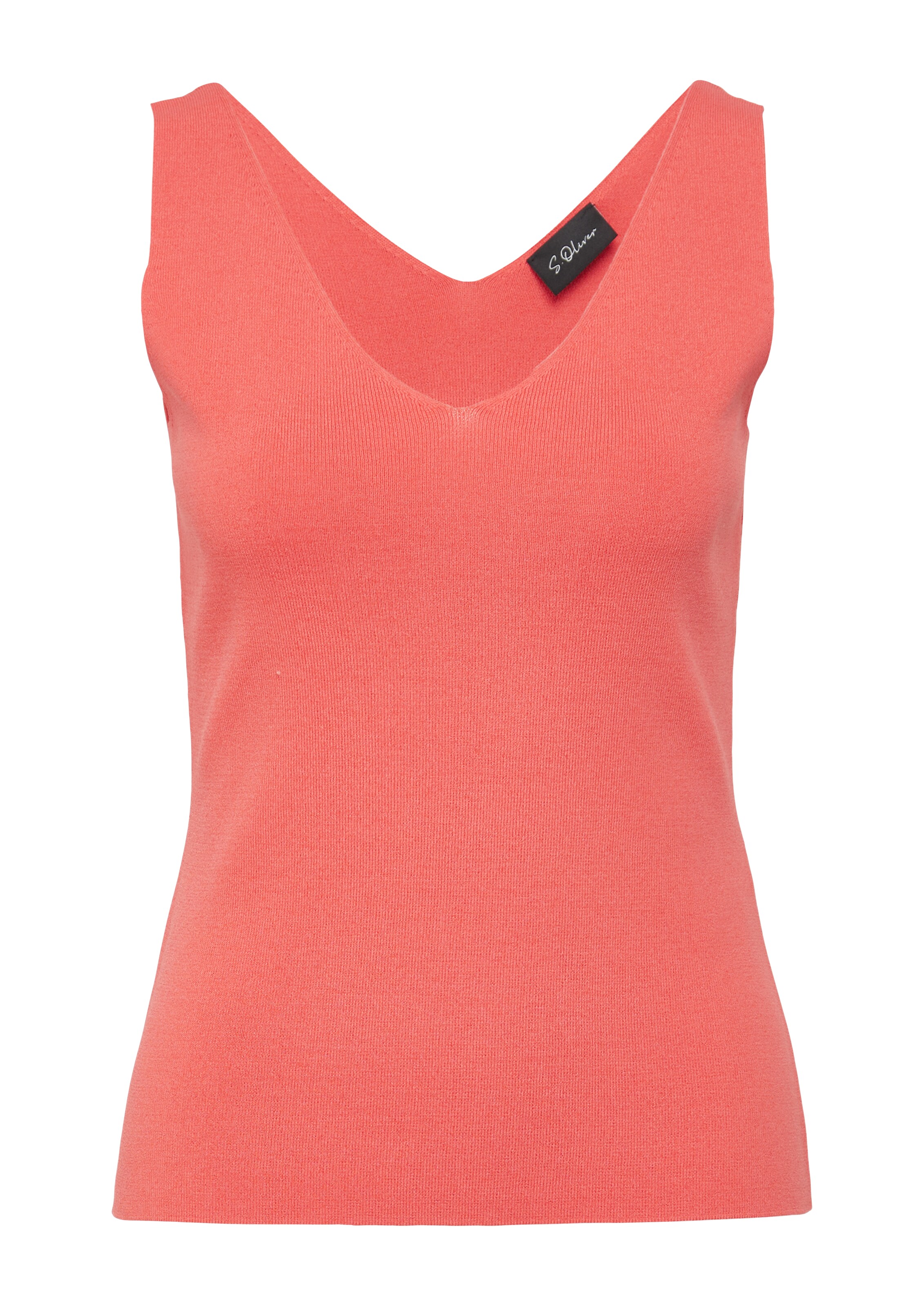 Haut s.Oliver BLACK LABEL en rouge : devant