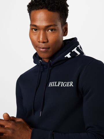 Sweat-shirt TOMMY HILFIGER en bleu