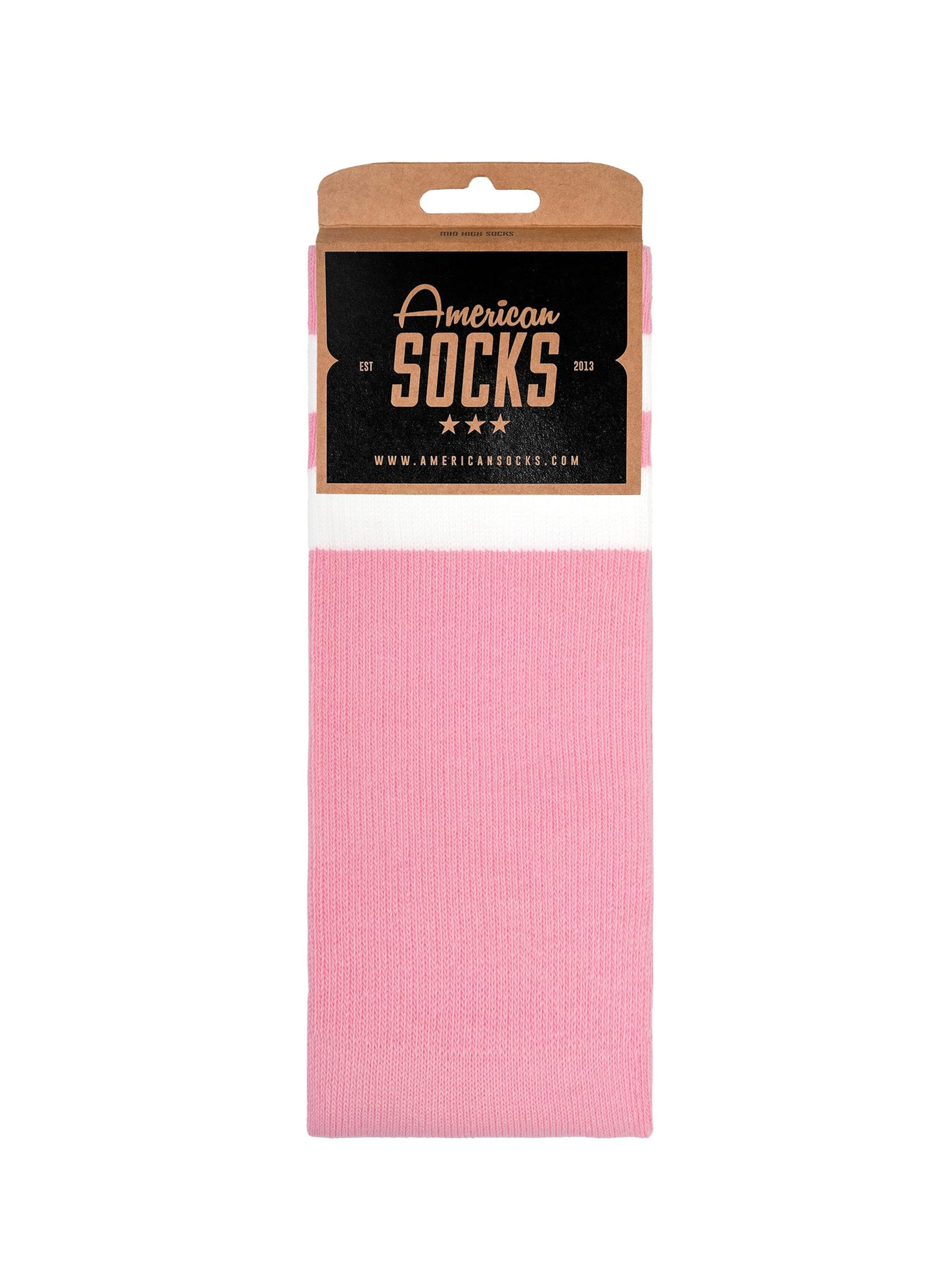 Chaussettes 'Bubblegum' American Socks en rose