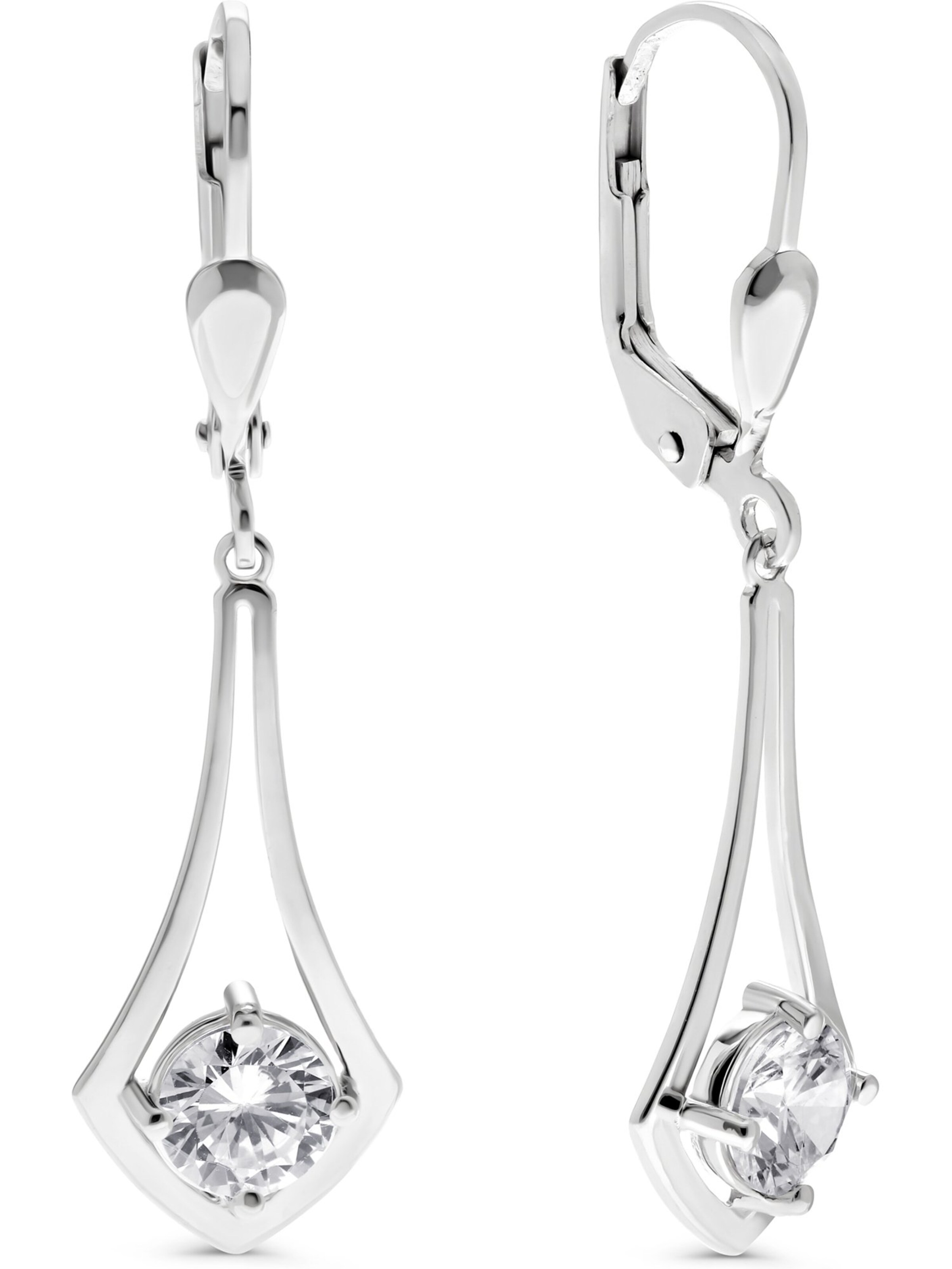 FAVS Ohrringe in Silber: Vorderseite