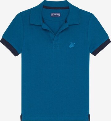 T-Shirt Vilebrequin en bleu : devant