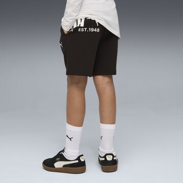 PUMA Wide leg Trousers in Black