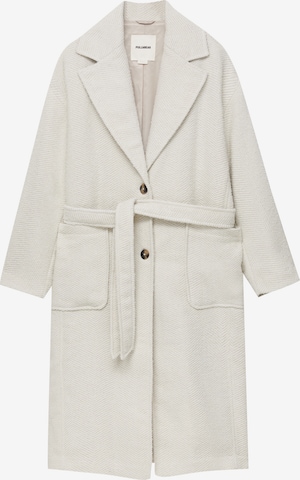 Cappotto di mezza stagione di Pull&Bear in beige: frontale