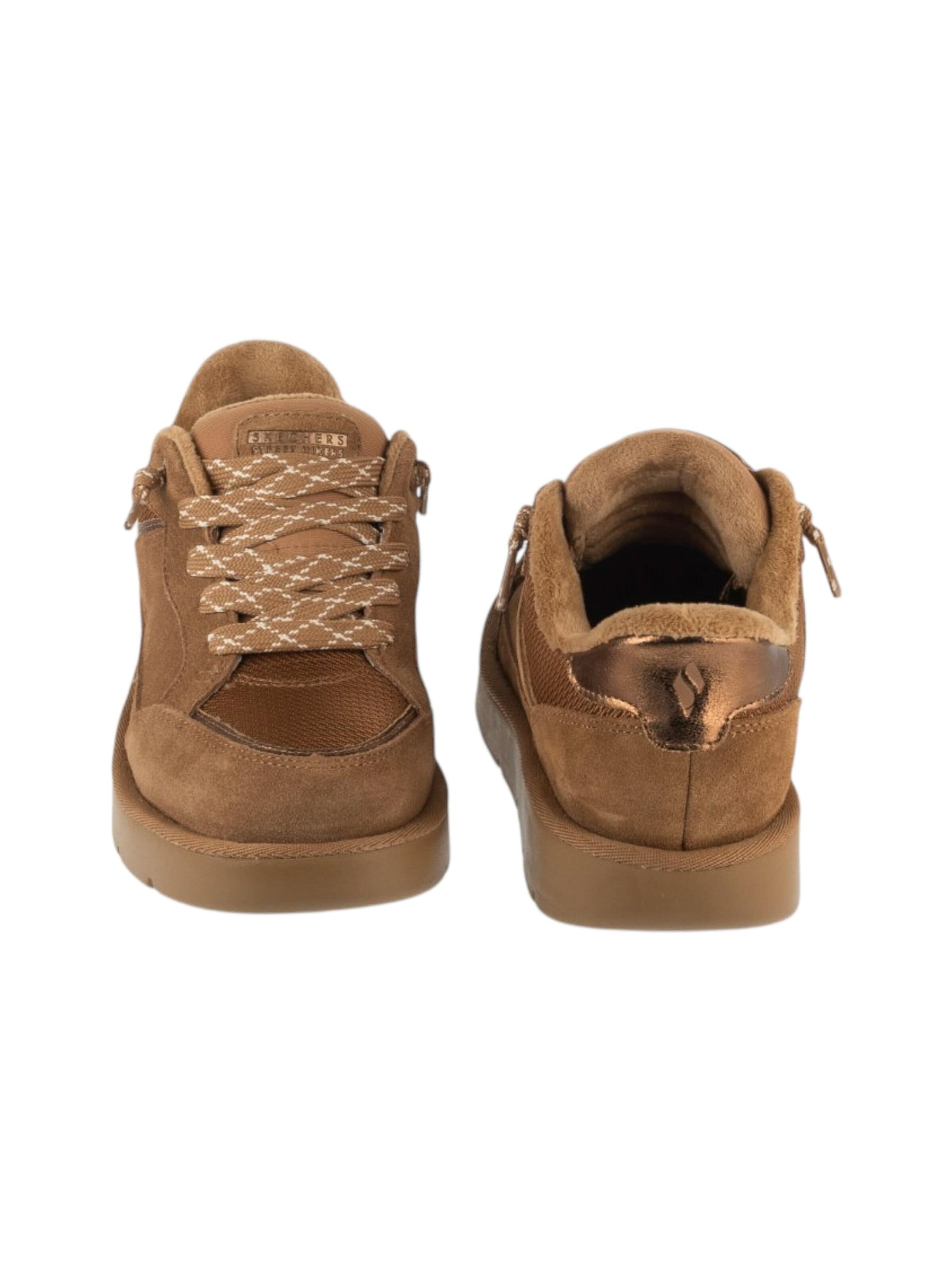 SKECHERS Sneaker low 'Keepsakes Cozy-Street Hiker EZ'‌‌‌‌‌ in Braun