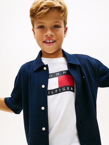 TOMMY HILFIGER Comfort fit Srajca | modra barva